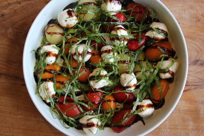 Pesto Caprese Salad