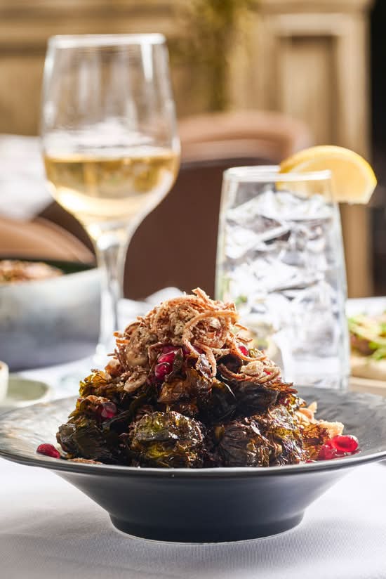 Crispy Brussel Sprouts Platter