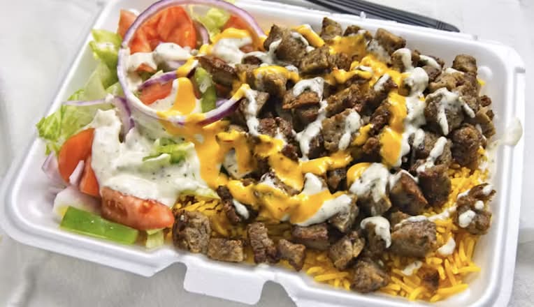 Gyro Over Rice