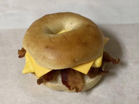 Bacon Egg & Cheese Bagel