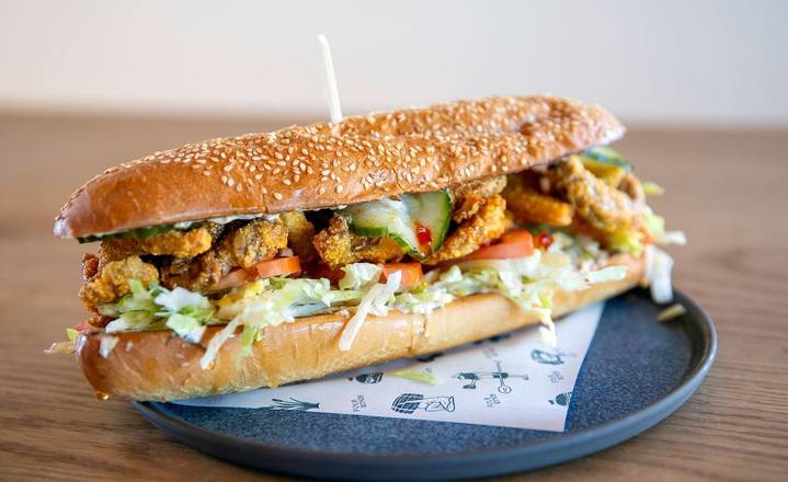 Oyster Mushroom Po Boy