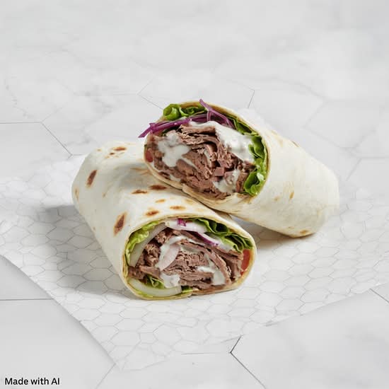 Beef Döner Wrap