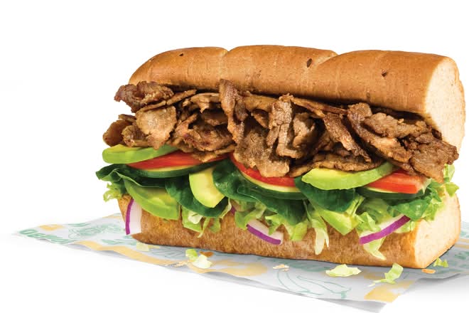 Seasoned Steak & Avocado (Footlong)