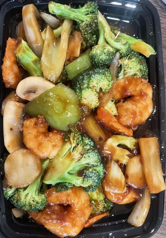 Shrimp Szechuan Style