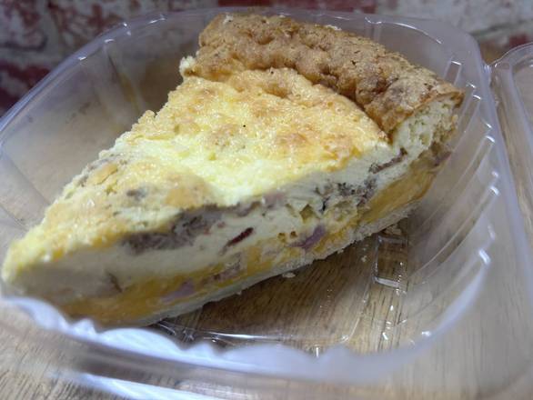 Meat Lovers Quiche (slice)