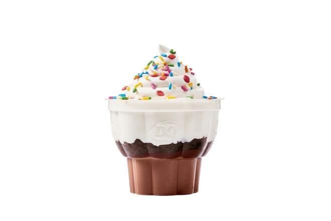 Signature Sprinkle Cupcakes