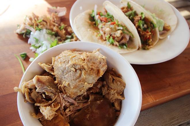 1/2 Lb Pork Carnitas
