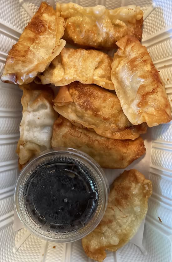 Pork and Chicken Gyoza