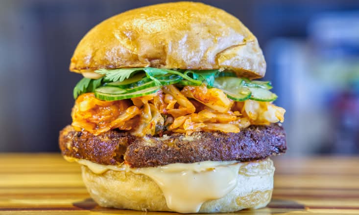 Seoul Veggie Burger