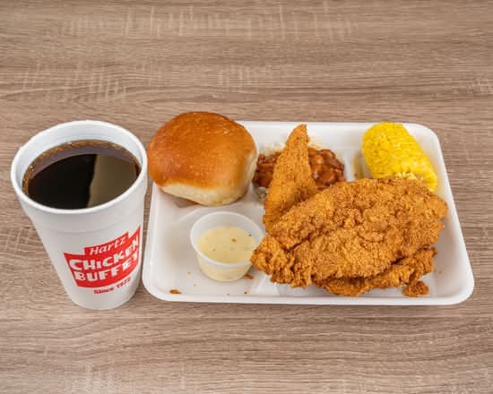 Krispy Fish Combo (2 pcs ) (1 Side & 1 Drink)
