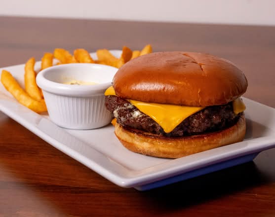 Plain Cheese Burger Combo