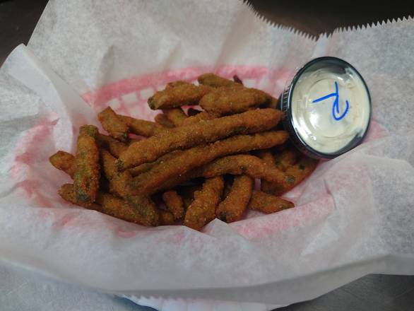 Fried Green Beans with Ranch