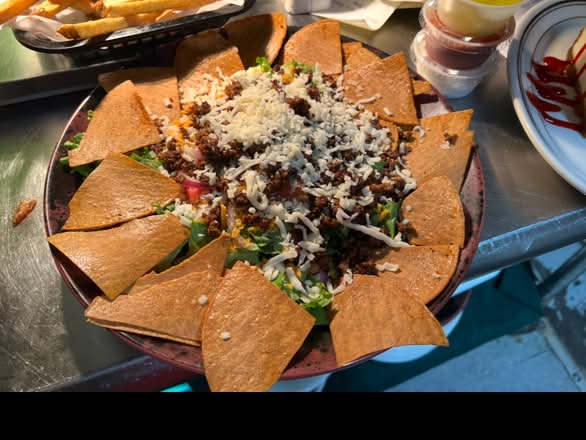 Taco Salad With Nachos