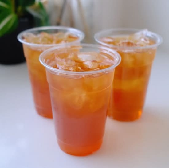 Iced Peach Tea