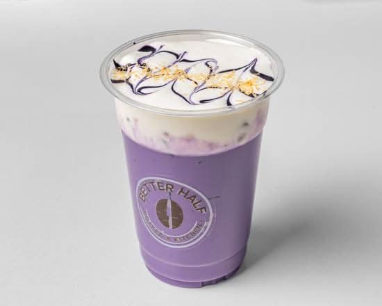 Iced Ube Latte (Contains Dairy)