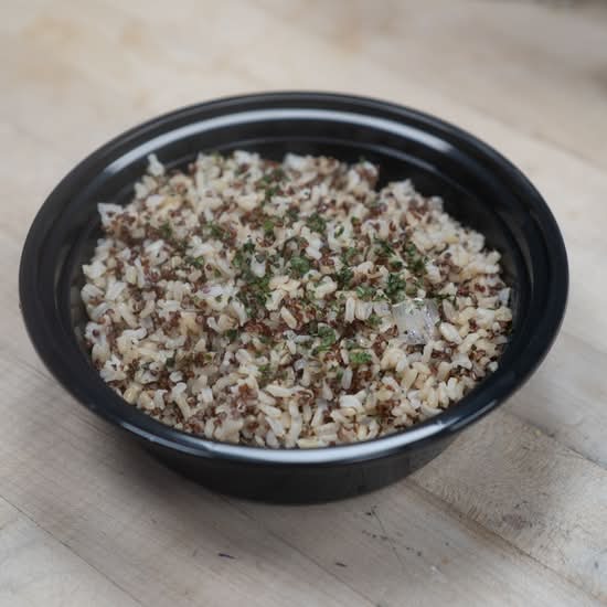 Quinoa brown rice
