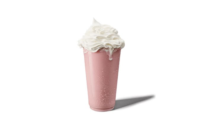 Large Strawberry Shake