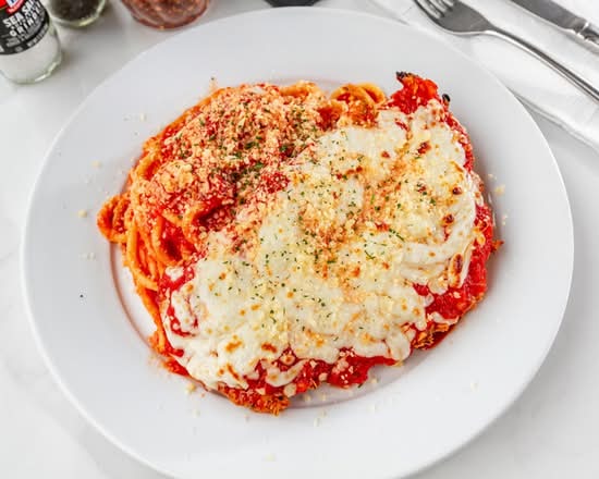 Chicken or Eggplant Parmesan