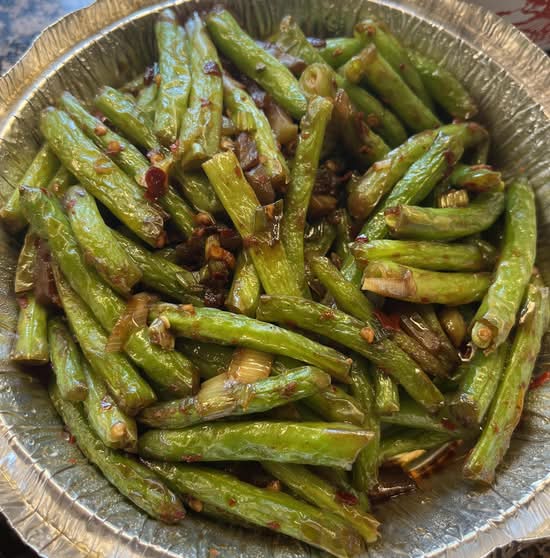 Dry Sauteed String Beans
