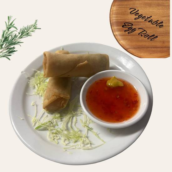 Vegetable Egg Roll (2 Pieces)