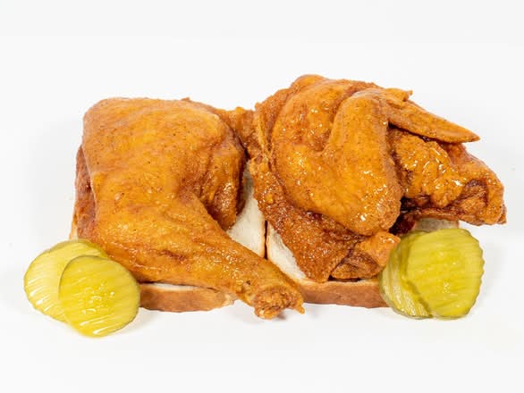 Half Chicken w/2 sides
