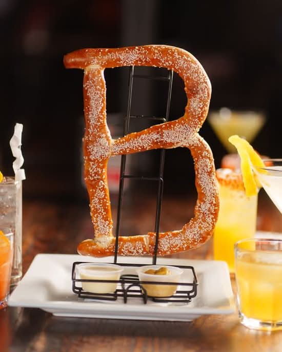 Big "B" Pretzel