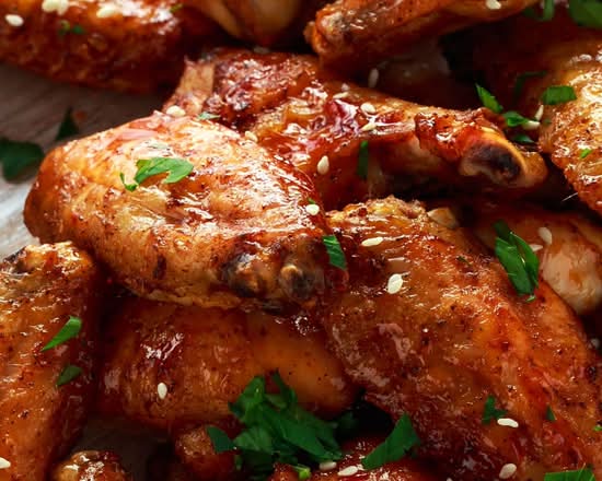 BBQ Chicken Wings Combo