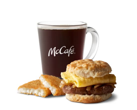 Steak Egg Biscuit Meal