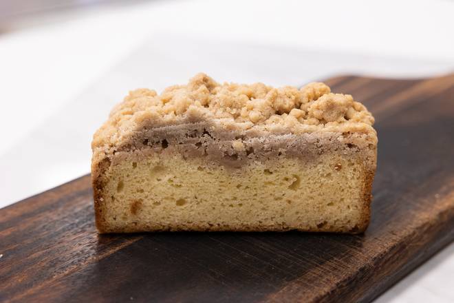 Coffee Cake Loaf - Slice