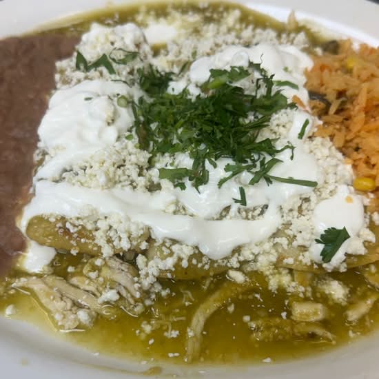 Lunch Enchiladas
