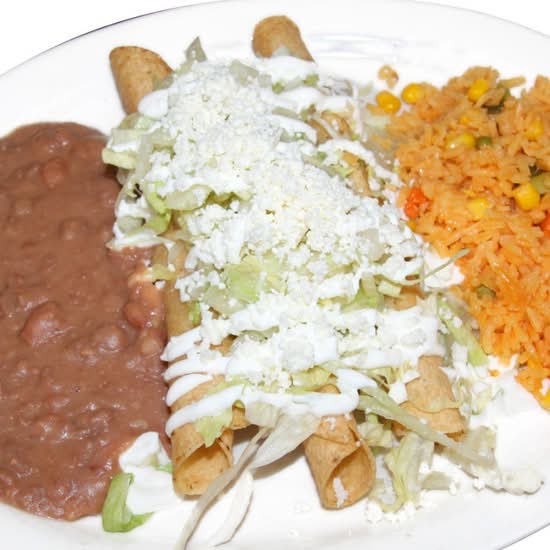 Flautas Plate