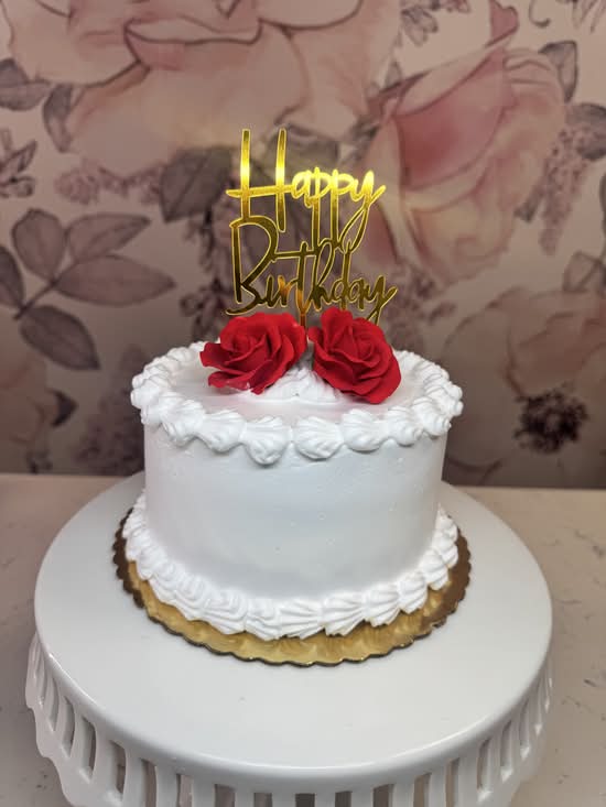 Two Red Roses Cake -2