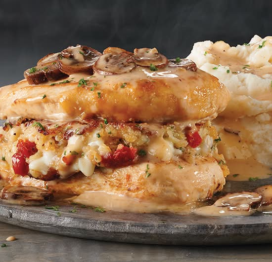 Stuffed Chicken Marsala