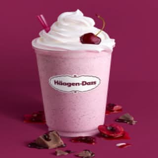 Dark Cherry Truffle Milkshake