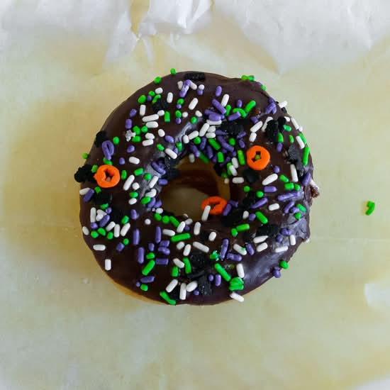 Rainbow Sprinkle Donut