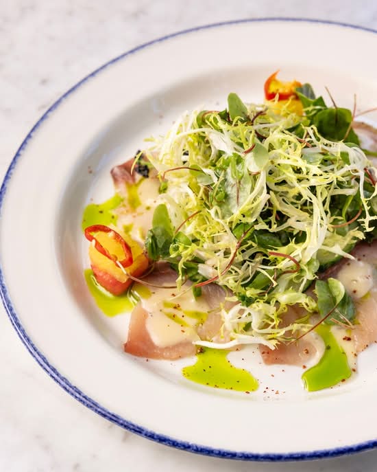 Hamachi Crudo