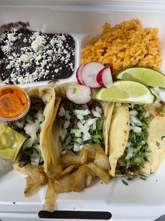 Tacos plate