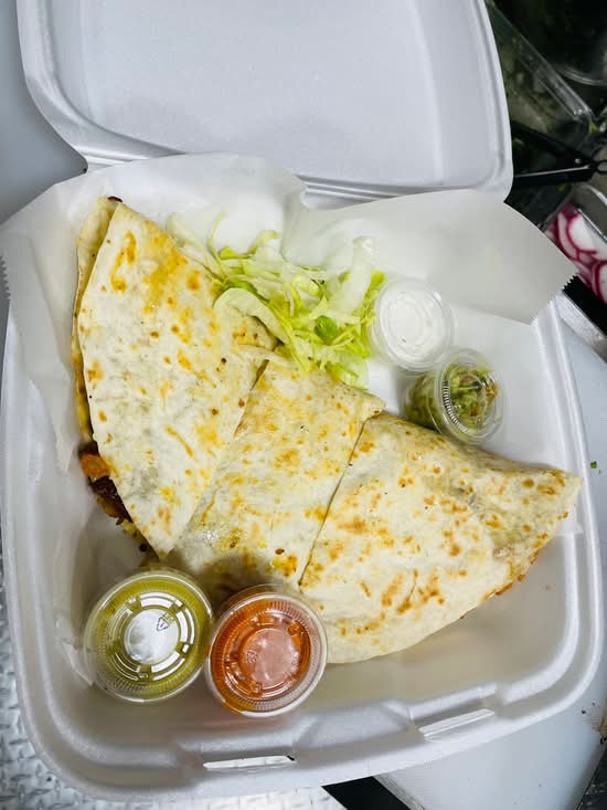 Cheese quesadillas