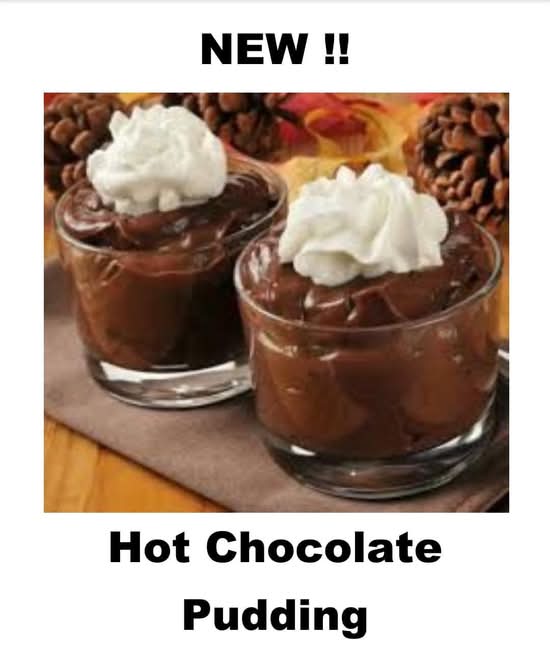 Hot Chocolate Pudding (Dairy)