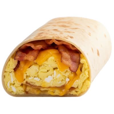 Bacon Egg & cheese Burrito