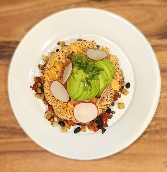 Vegan Tofu Tostada
