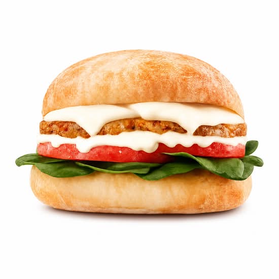 Sausage and Cheese Ciabatta