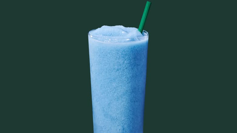 Blended Blue Coconut Lemonade Energy Refresher