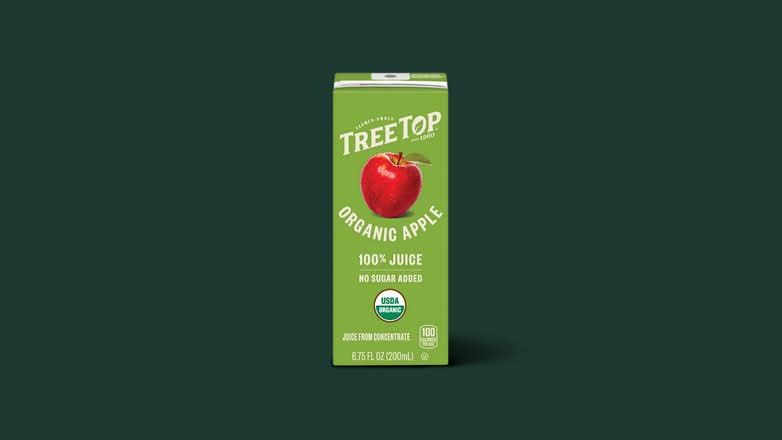 Tree Top® Organic Apple Juice – 6.75 fl oz