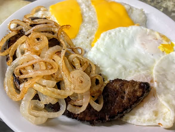 Liver with Two Eggs