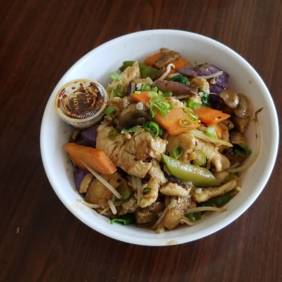 Chicken W/ Mixed Vegetables