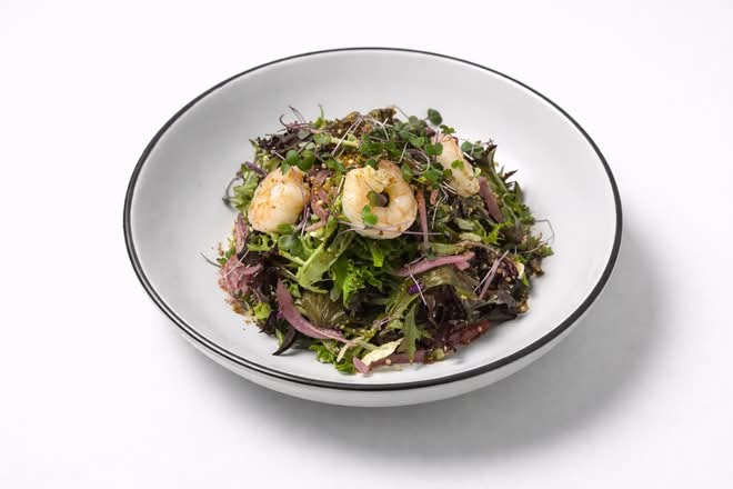 Shrimp Yuzu Salad
