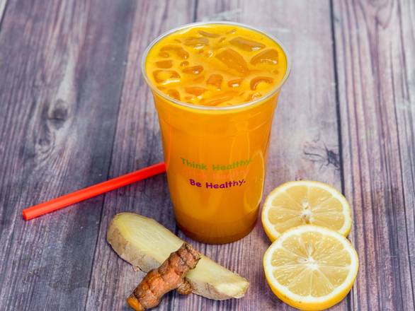 Iced Turmeric Ginger Lemon