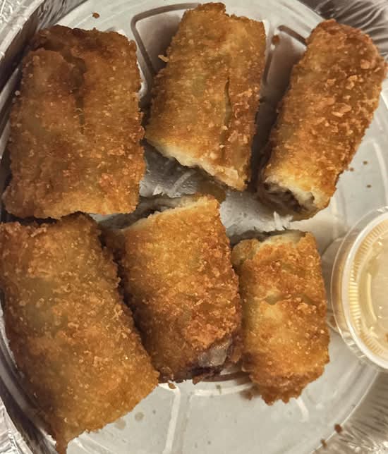 Philly Steak Egg Rolls
