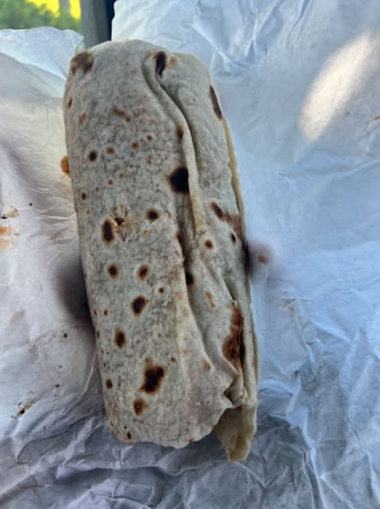 Chile Verde Pork Burrito